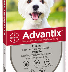 ADVANTIX SPOT-ON 4-10 KG 1 PIPETTA
