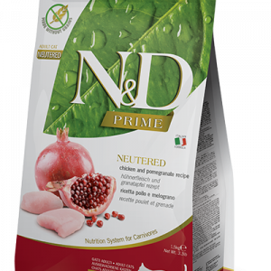 ND CAT PRIME POLLO E MELOGRANO NEUTERED 5 KG