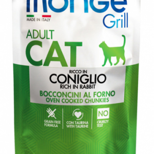 GRILL CAT ADULT CONIGLIO BUSTINA 85 GR