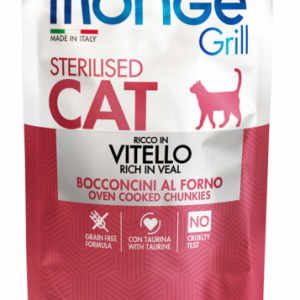 GRILL CAT STERILIZED VITELLO BUSTINA 85 GR