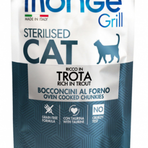 GRILL CAT STERILIZED TROTA BUSTINA 85 GR