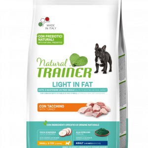 TRAINER NATURAL DOG LIGHT MINI TACCHINO 2 KG