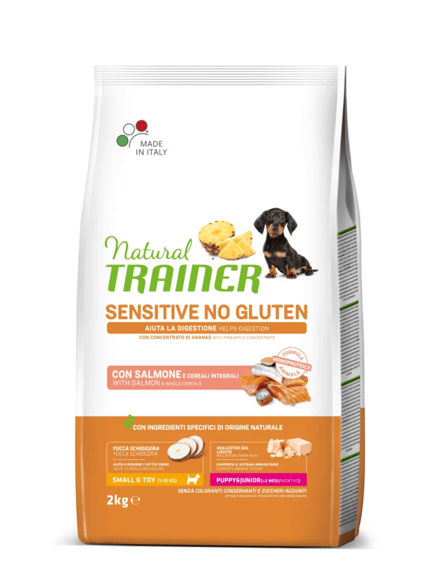 TRAINER NATURAL DOG SENSITIVE PUPPY MINI SALMONE 2 KG