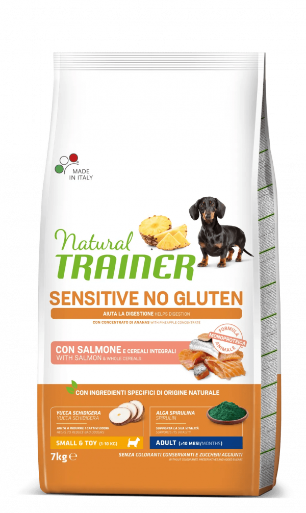 TRAINER NATURAL DOG SENSITIVE ADULT MINI SALMONE 7 KG