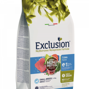 EXCLUSION DOG MEDITERRANEO ADULT TONNO SMALL 7 KG