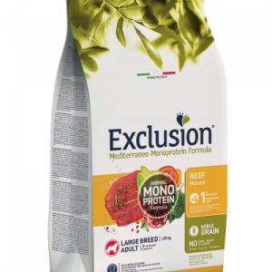 EXCLUSION DOG MEDITERRANEO ADULT MANZO MAXI 12 KG