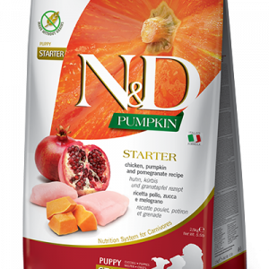 ND DOG ZUCCA POLLO E MELOGRANO STARTER PUPPY 800 GR