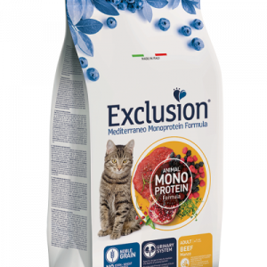 EXCLUSION CAT MEDITERRANEO ADULT MANZO 1,5 KG