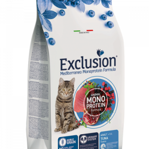 EXCLUSION CAT MEDITERRANEO ADULT TONNO 1,5 KG