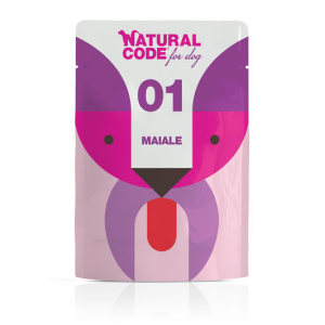 NATURAL CODE CANE MAIALE BUSTINA 100 GR