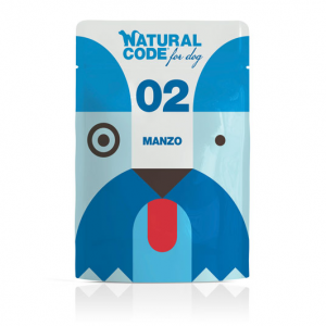 NATURAL CODE CANE MANZO BUSTINA 100 GR