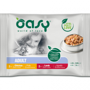 OASY CAT BOCCONCINI CARNE MULTIPACK 4 X 85 GR