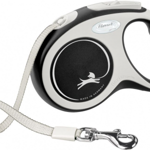 FLEXI NEW COMFORT GUINZAGLIO FETTUCCIA XS 3 MT NERO