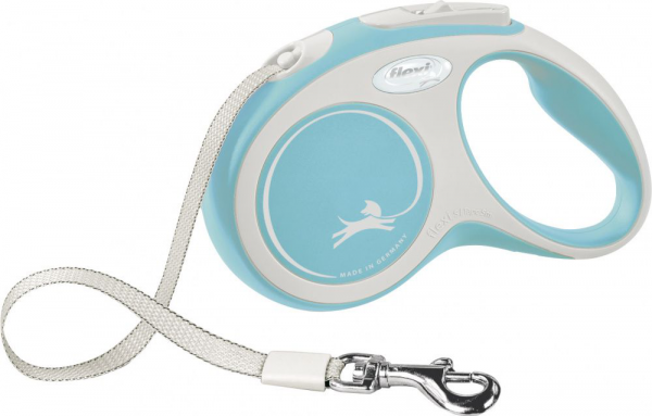 FLEXI NEW COMFORT GUINZAGLIO FETTUCCIA XS 3 MT AZZURRO
