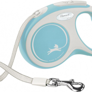 FLEXI NEW COMFORT GUINZAGLIO FETTUCCIA S 5 MT AZZURRO