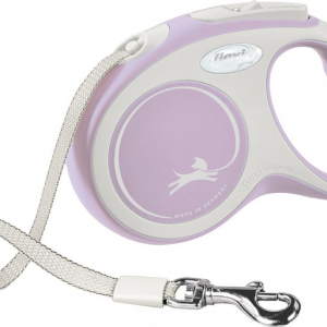 FLEXI NEW COMFORT GUINZAGLIO FETTUCCIA S 5 MT ROSA