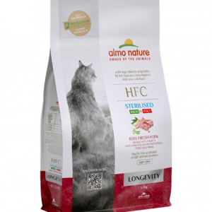 HFC CAT LONGEVITY STERILIZZATO MAIALE 1,2 KG