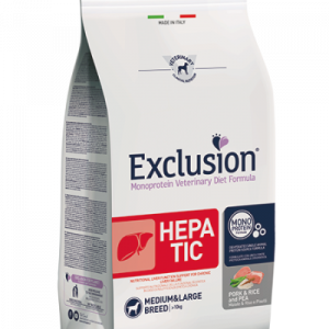 EXCLUSION DOG HEPATIC MEDIO/MAXI 12 KG