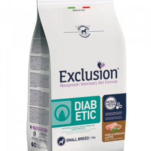 EXCLUSION DOG DIABETIC SMALL 2 KG