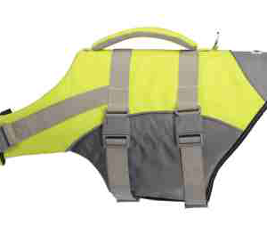 GIUBBOTTO SALVATAGGIO CANI XXS 16 CM 0-3 KG GIALLO