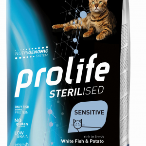 PROLIFE CAT STERILIZED PESCE E PATATE 1,5 KG