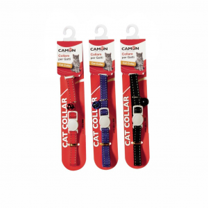 COLLARE GATTO NYLON REFLEX 10X300 MM