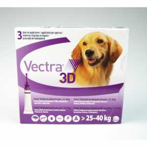 VECTRA 3 D CANI 25-40 KG 3 PIPETTE