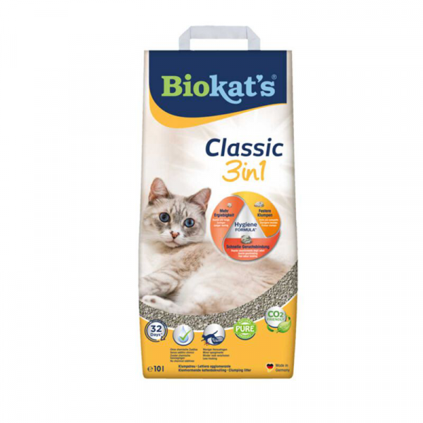 LETTIERA BIOKAT'S NATURAL CLASSIC 3 IN 1 10 LITRI