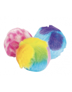GIOCO GATTO PALLINE CON SONAGLIO 3 CM