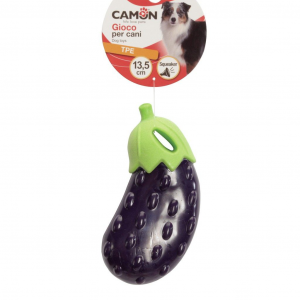 GIOCO CANE MELANZANA CON SQUEAKER 13,5 CM
