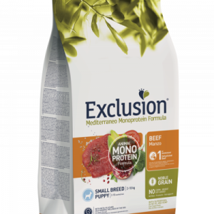EXCLUSION DOG MEDITERRANEO PUPPY MANZO SMALL 2 KG