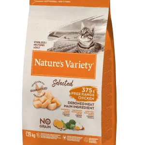 NATURE'S VARIETY CAT SELECTED STERILIZED POLLO 300 GR