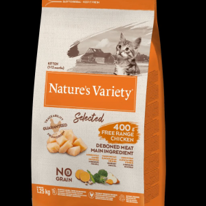 NATURE'S VARIETY SELECTED CAT KITTEN POLLO 1,25 KG
