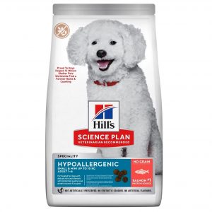 HILLS CANE HYPOALLERGENIC ADULT SMALL & MINI SALMONE 6 KG