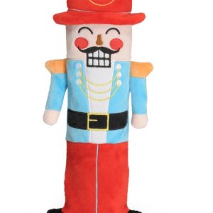GIOCO CANE SCHIACCIANOCI NATALIZIO CON SQUEAKER 32 CM