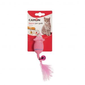GIOCO GATTO TOPOLINO CON CAMPANELLINO 11 CM