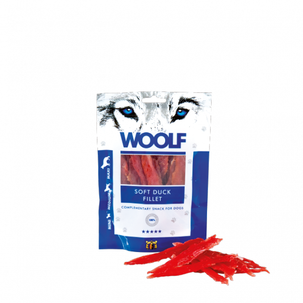 WOOLF FILETTO ANATRA ESSICCATA 100G