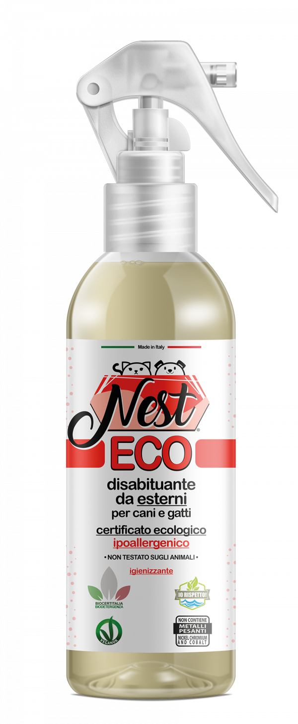 NEST ECO DISABITUANTE PER ESTERNI CANE E GATTO 250 ML