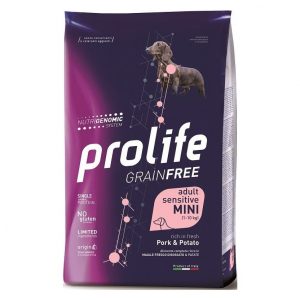 PROLIFE DOG GRAIN FREE MINI MAIALE E PATATE 2 KG