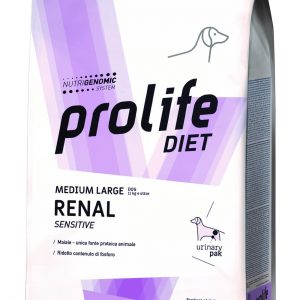 PROLIFE DOG VET RENAL MEDIUM LARGE MAIALE 2 KG