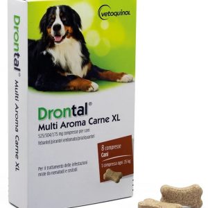 DRONTAL MULTI AROMA CARNE XL 8 CPR