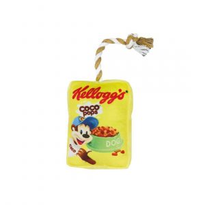 KELLOGG'S COCO POPS PELUCHES CON CORDA GIALLO 9X4X15 CM