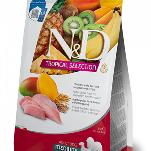 ND DOG TROPICAL SELECTION POLLO ADULT MEDIO MAXI 2 KG