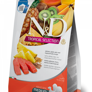 ND DOG TROPICAL SELECTION SALMONE ADULT MEDIO MAXI 10 KG