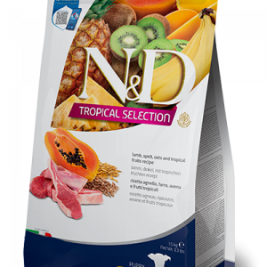 ND DOG TROPICAL SELECTION AGNELLO PUPPY MINI 1,5 KG
