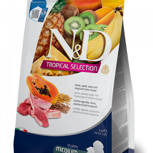 ND DOG TROPICAL SELECTION AGNELLO PUPPY MEDIO MAXI 2 KG