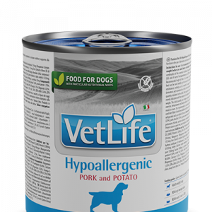 VET LIFE DOG HYPOALLERGENIC MAIALE E PATATE 300 GR