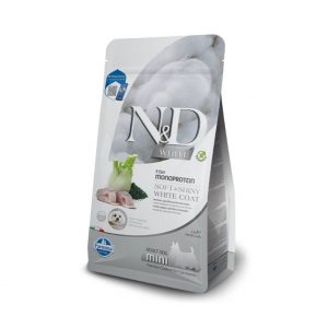 ND DOG WHITE SPIGOLA SPIRULINA E FINOCCHIO ADULT MINI 2 KG