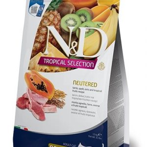 ND CAT TROPICAL SELECTION AGNELLO NEUTERED 1,5 KG