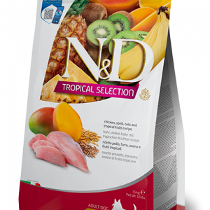 ND DOG TROPICAL SELECTION POLLO ADULT MINI 1,5 KG